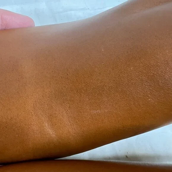 J.Crew $198 Convertible Leather Clogs Rich Oak Size 9.5 BA188 - Picture 8 of 9